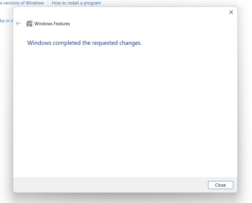 How to Enable Windows PowerShell 2.0 in Windows 11? 7 Close