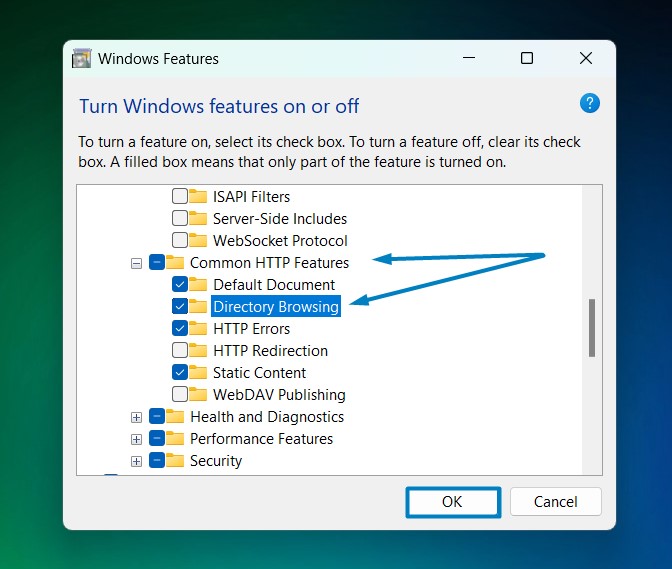 Enable Directory Browsing