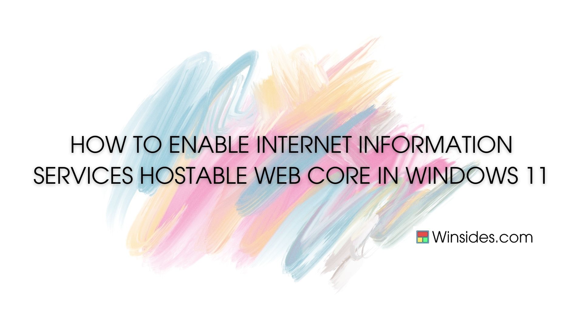 Internet Information Services Hostable Web Core