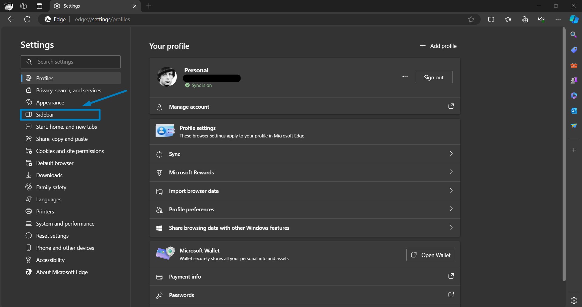 Sidebar