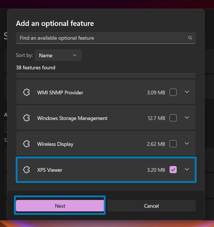 How to Add XPS Viewer in Windows 11? 4 Enable XPS Viewer