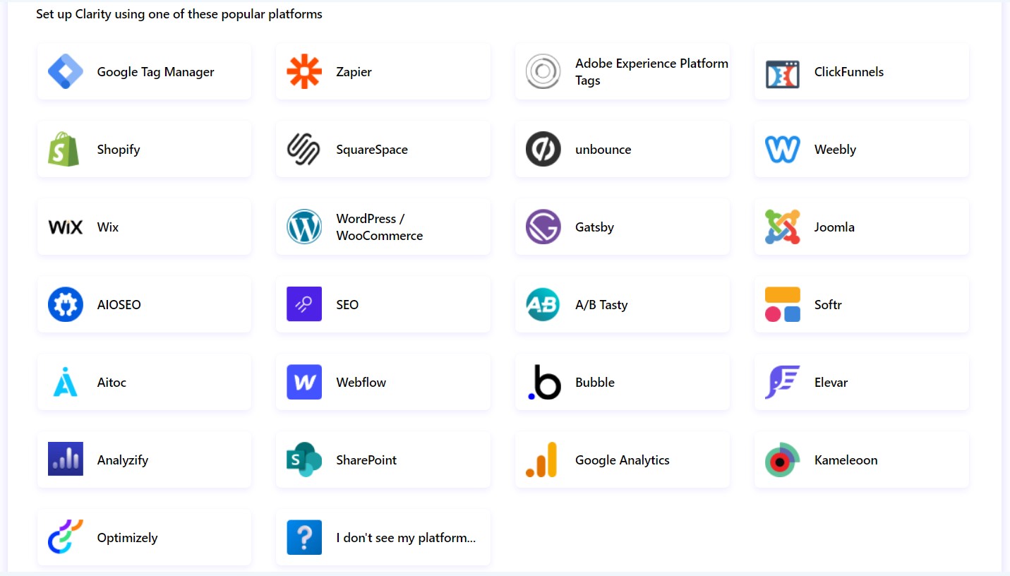 Harness the Power of Microsoft Clarity - Invaluable Insights 5 Integration with other Platforms