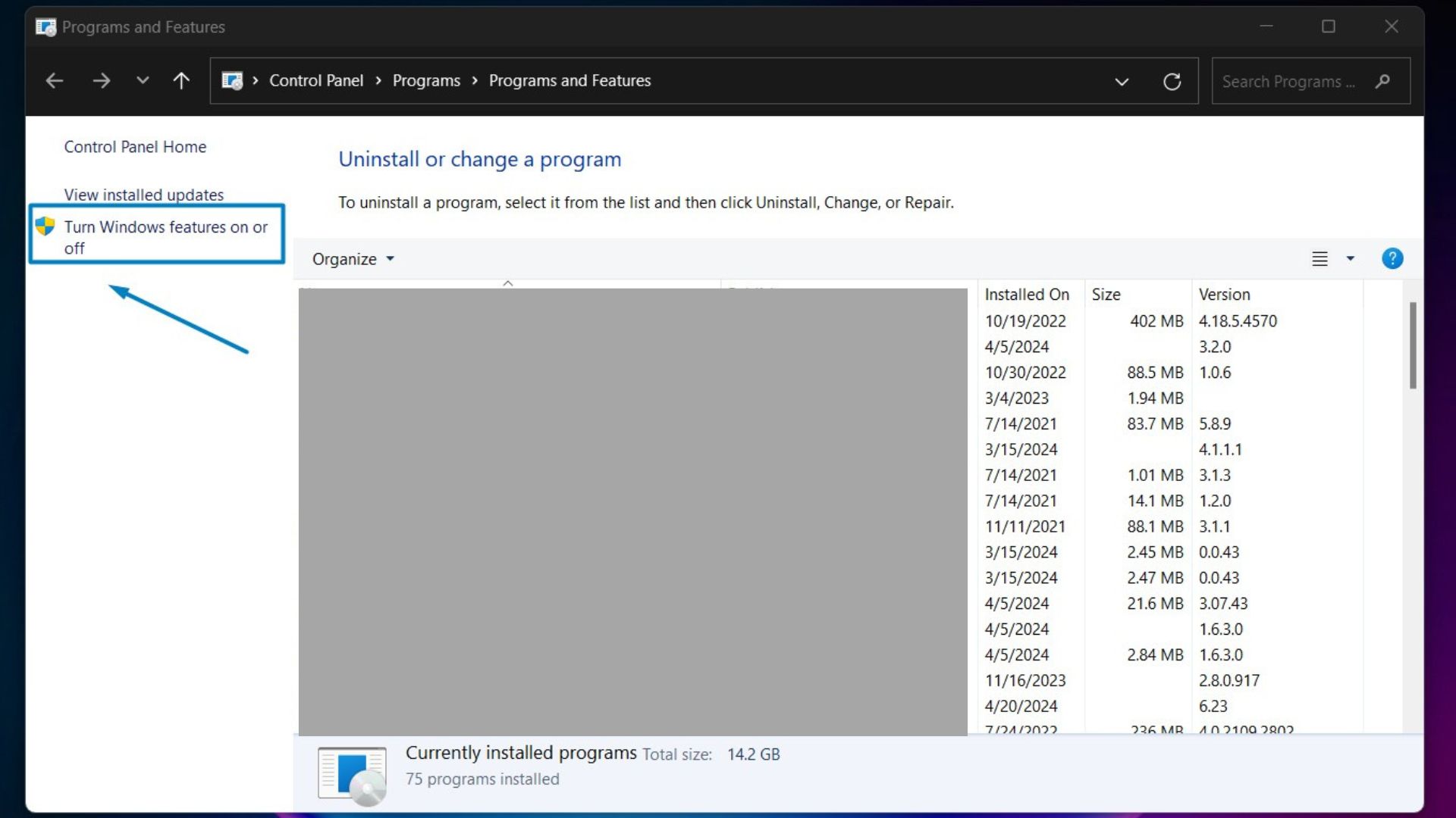 Enable SMB 1.0/CIFS File Sharing Support in Windows 11 9 Turn Windows Features on or off