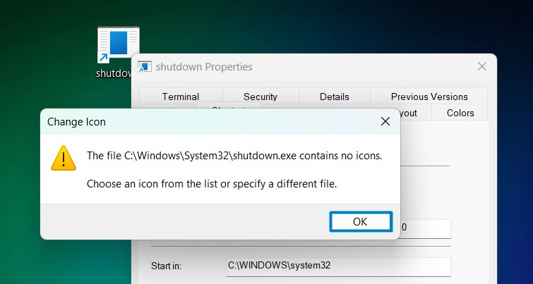 Create Shutdown Shortcut Button Windows 11 6 Click OK