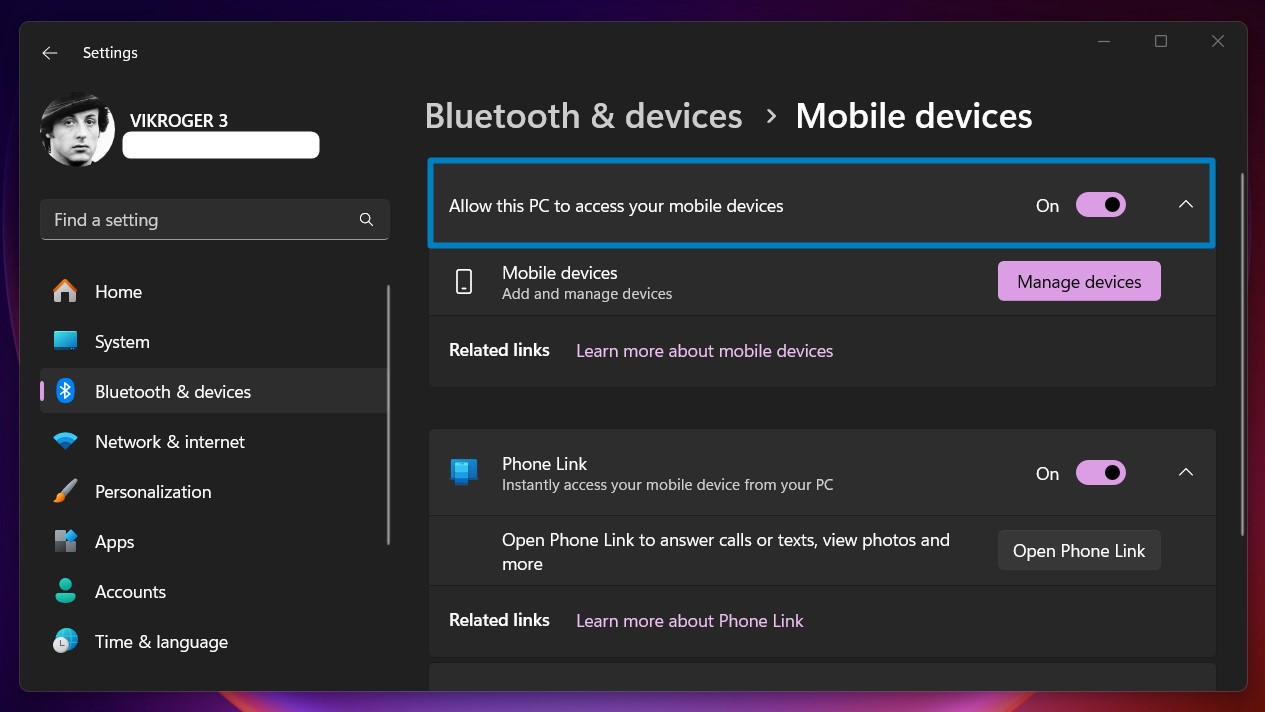 Use Smartphone Camera as Webcam for Apps in Windows 11 4 Allow this PC to access your Mobile Devices