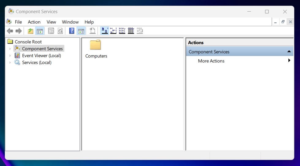 Create Component Services Management Shortcut in Windows 11 5 Component Services Management Console in Windows 11