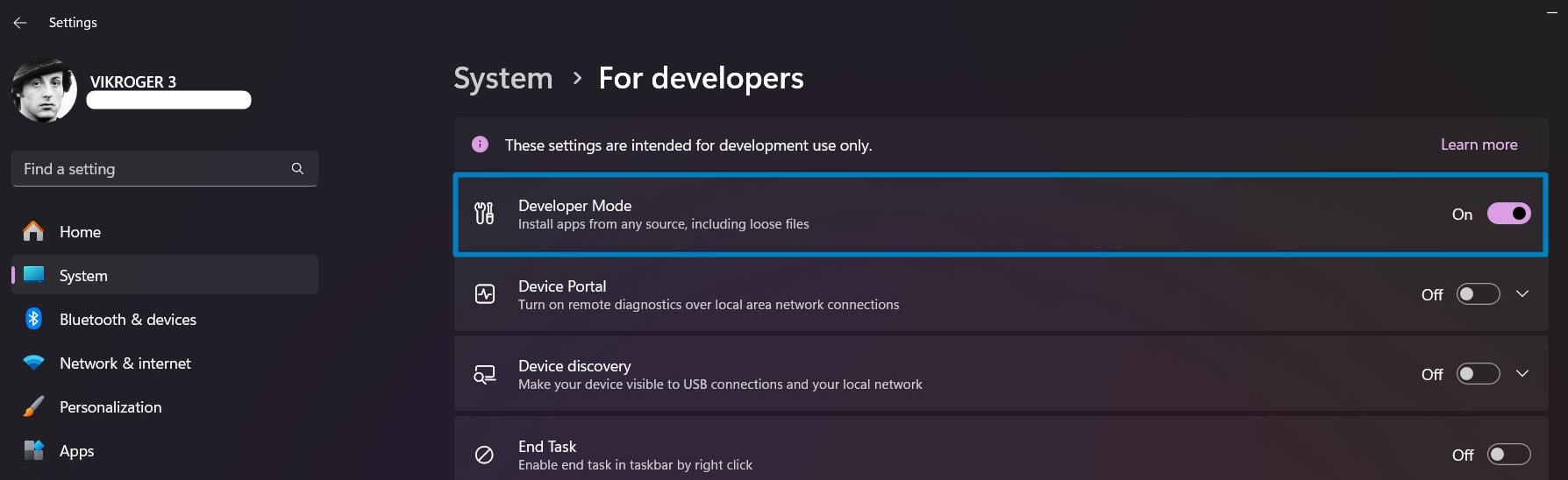 How to Enable Windows 11 Developer Mode? 4 Developer Mode Enabled