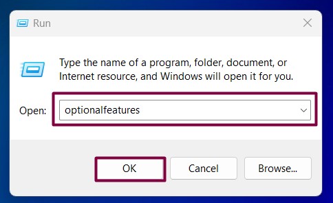 How to Enable Print and Document Services on Windows 11? 1 Optional Features