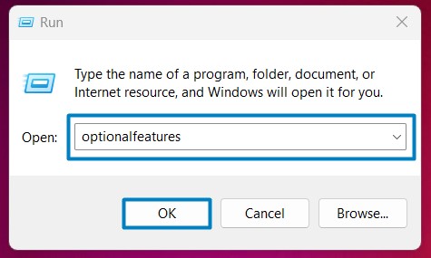 Optional Features Optional Features
