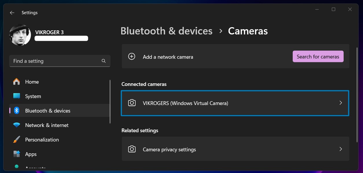 Use Smartphone Camera as Webcam for Apps in Windows 11 16 Windows Virtual Camera List