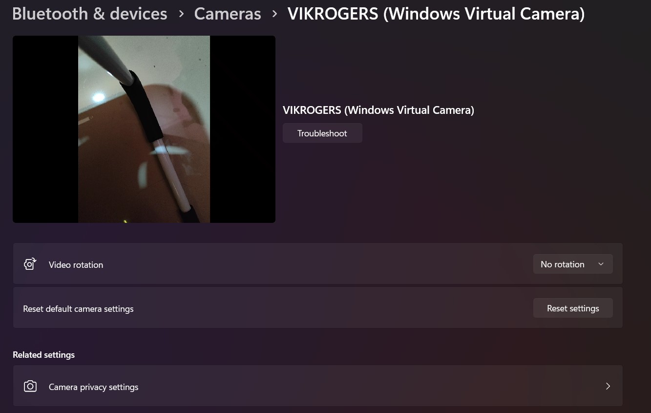 Use Smartphone Camera as Webcam for Apps in Windows 11 17 Windows Virtual Camera
