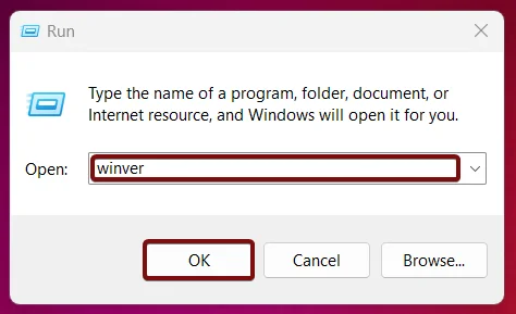 winver command winver command