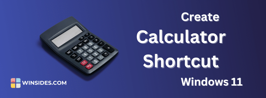 Create Calculator Shortcut Windows 11
