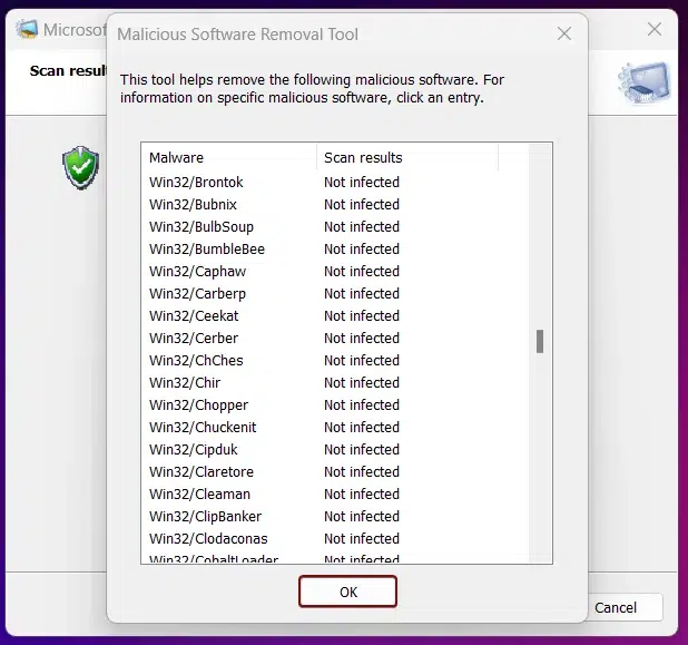 Detailed Results Detailed Results