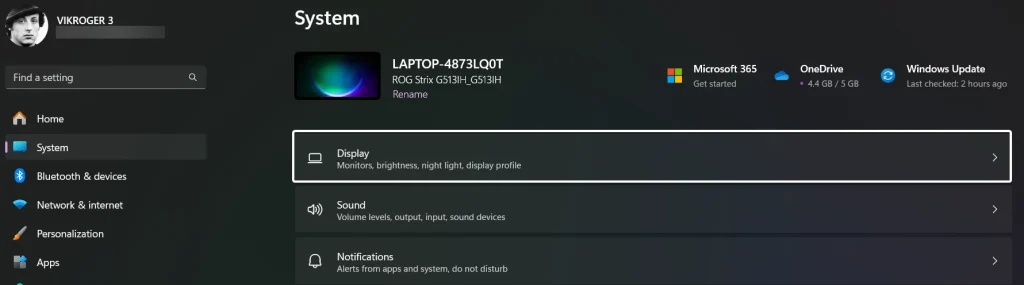 How to Change Refresh Rate in Windows 11 PC? 1 Display
