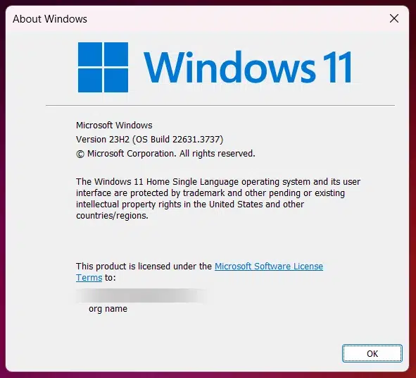 Windows 11 Version Windows 11 Version