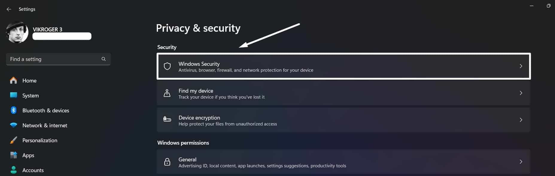 Windows Security Windows Security