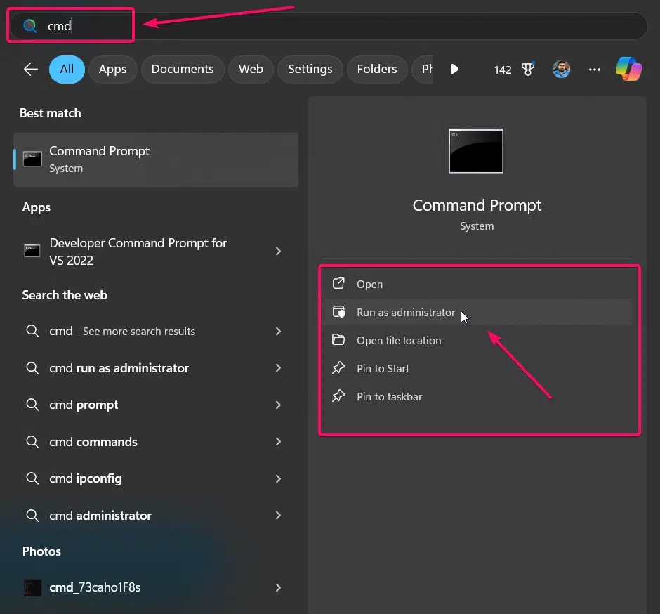 Open Command Prompt Open Command Prompt