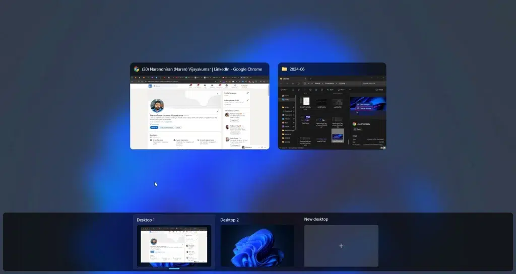 Task View Interface Task View Interface