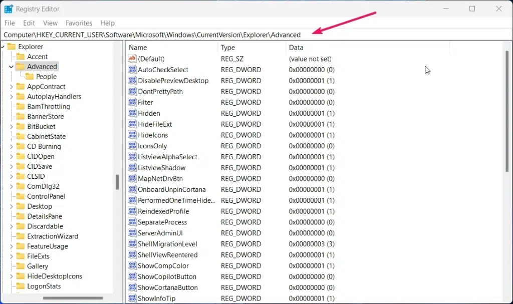 Navigate to Advanced Directory Navigate to Advanced Directory