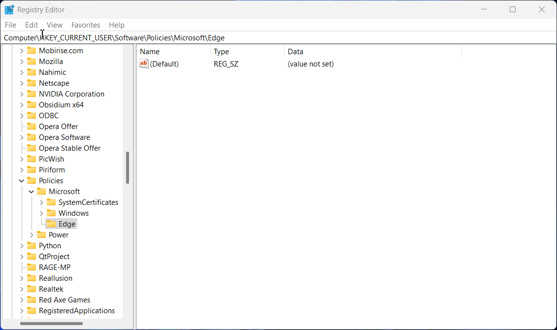 Turn Off Show Promoted Links(Disabled) In Microsoft Edge Browser! 5 regedit mv2jEQzhGR