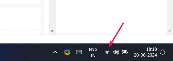 WiFi Signal Strength from Taskbar WiFi Signal Strength from Taskbar