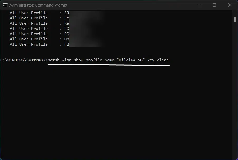 How to find WiFi Password in Windows 11? 8 Command to Display Wifi Information