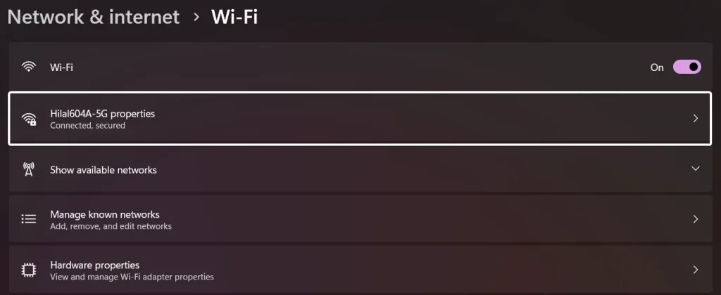 How to find WiFi Password in Windows 11? 3 Connected Wifi Network