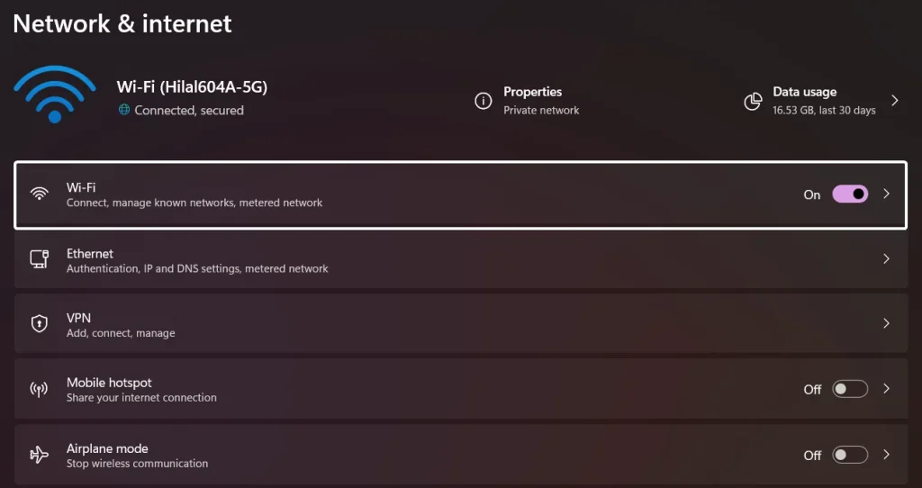 How to find WiFi Password in Windows 11? 2 Wi-Fi