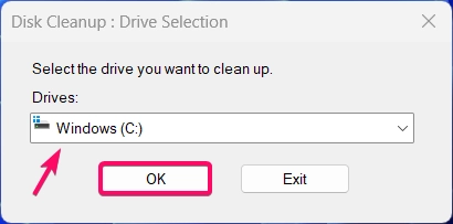 Selecting Disk Selecting Disk
