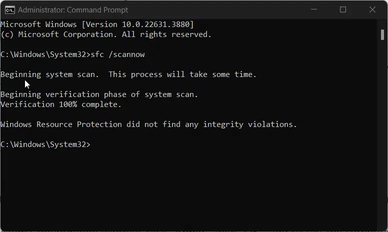 No errors or bugs found No errors or bugs found