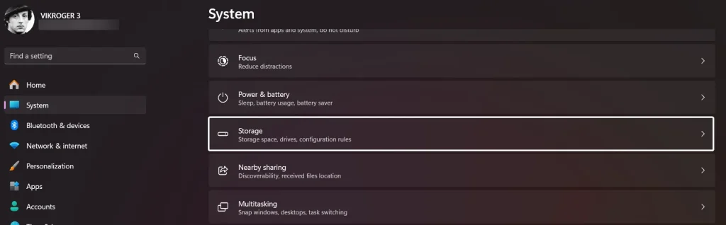 How to Turn on Storage Sense in Windows 11? 2 Storage