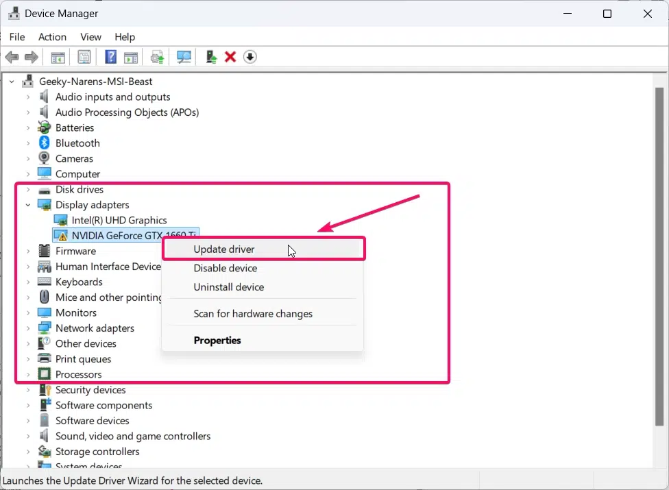 10+Methods to Fix Windows 11 Won't ShutDown Issue(How to)? 2 Update Drivers in Device Manager