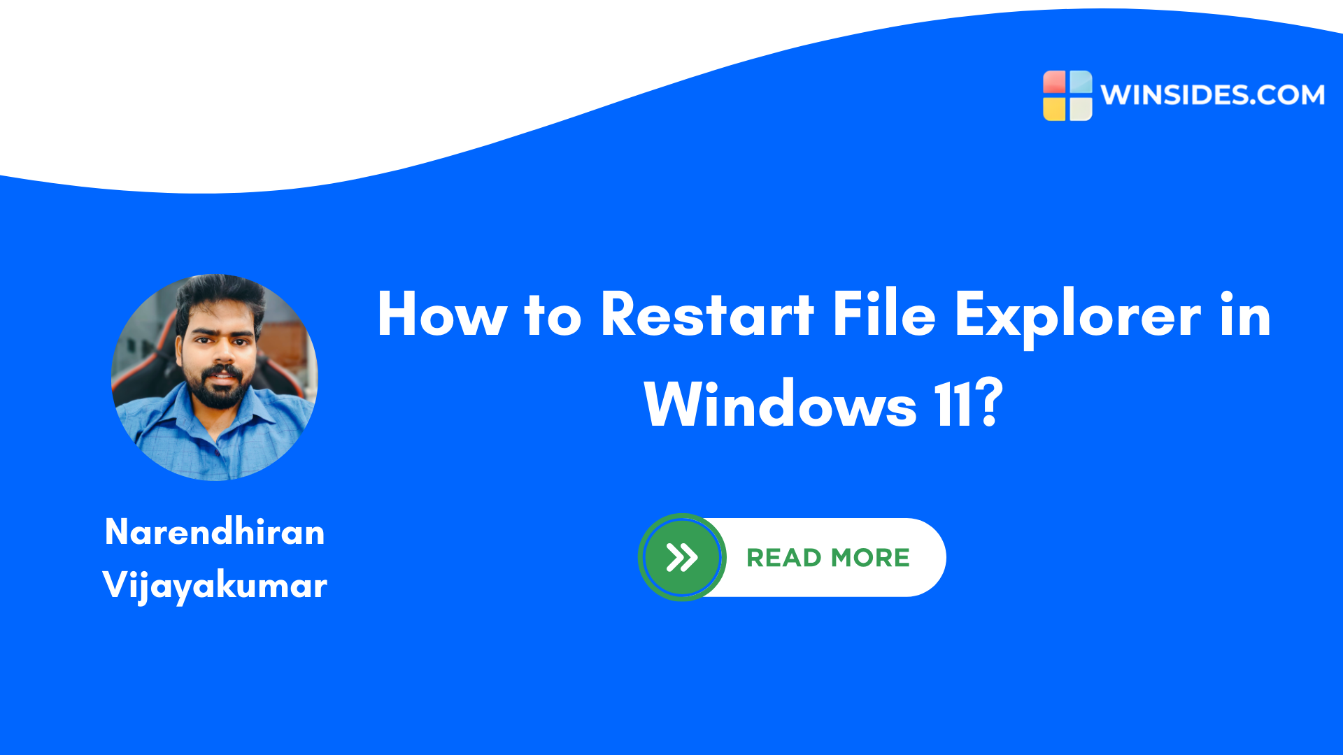 How to Restart File Explorer.Exe in Windows 11