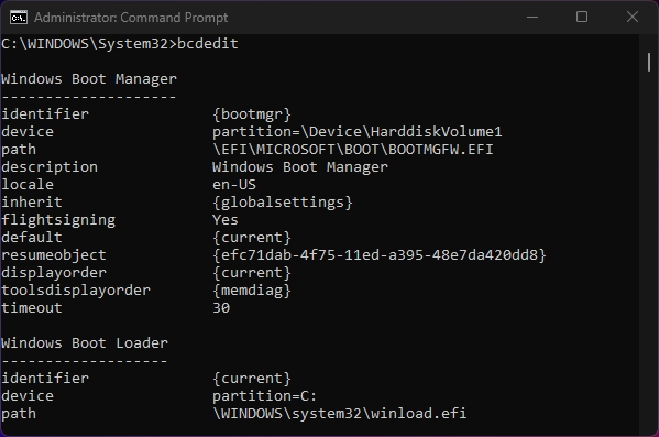 Boot Configuration Data Windows 11 Boot Configuration Data Windows 11
