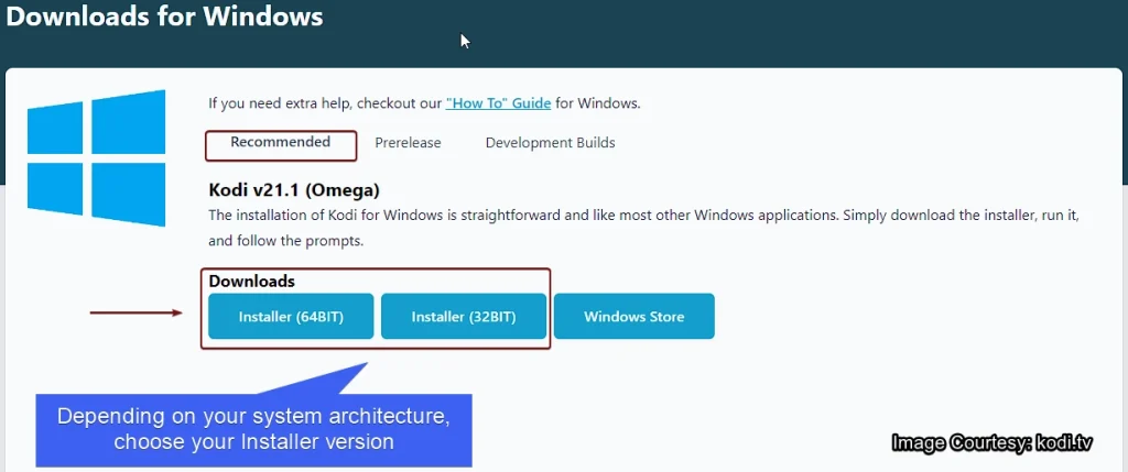 Download Kodi for Windows 11 Download Kodi for Windows 11