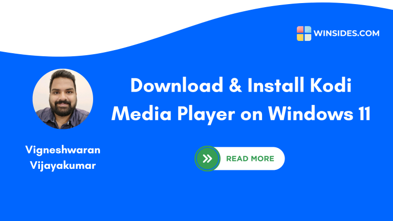 Download & Install Kodi in Windows 11