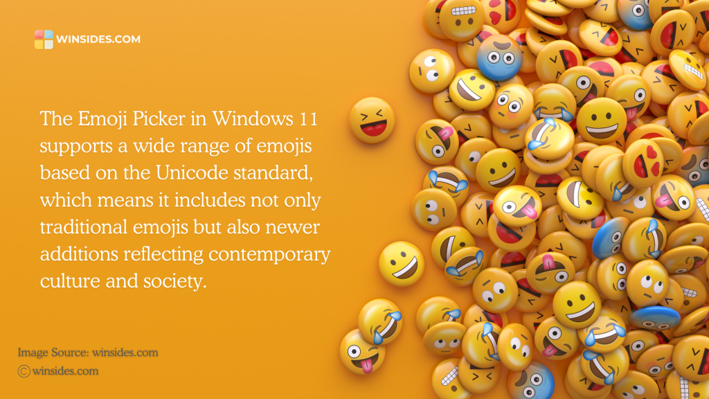 Emoji Picker in Windows 11 Emoji Picker in Windows 11