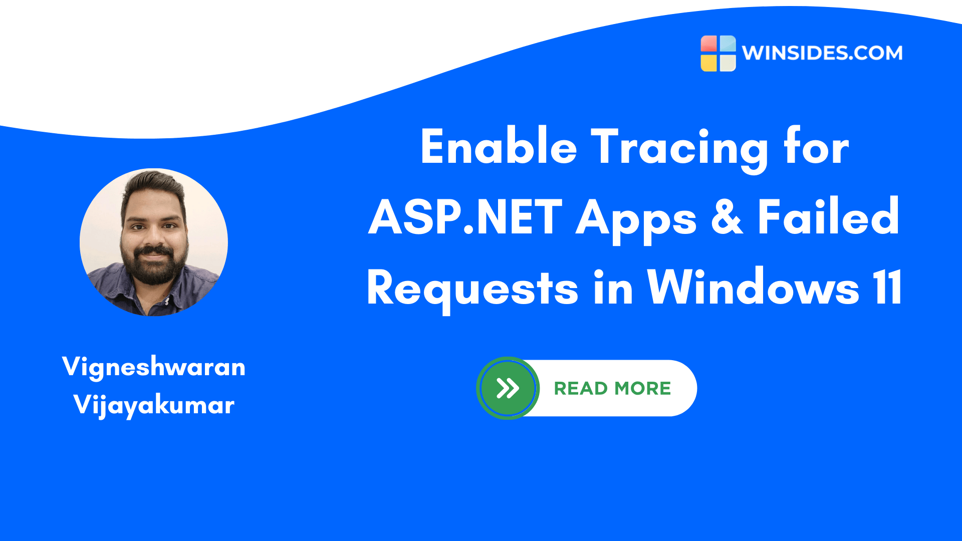 Enable Tracing for ASP.NET Apps in Windows 11