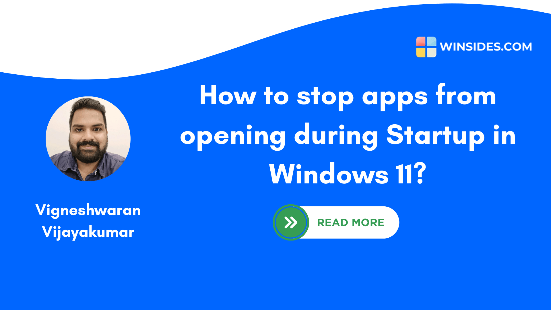 How to prevent apps from opening during startup in Windows 11