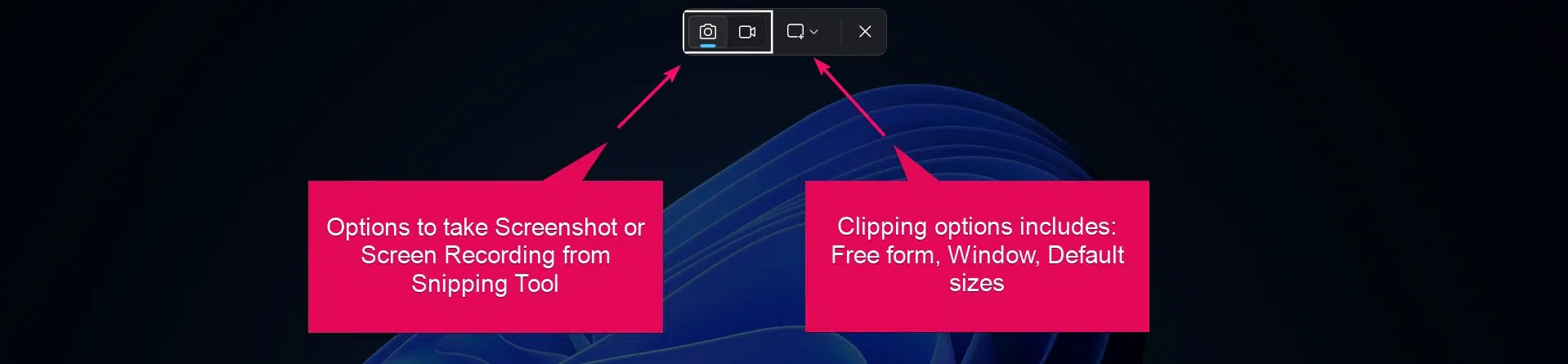Snipping Tool in Windows Snipping Tool in Windows