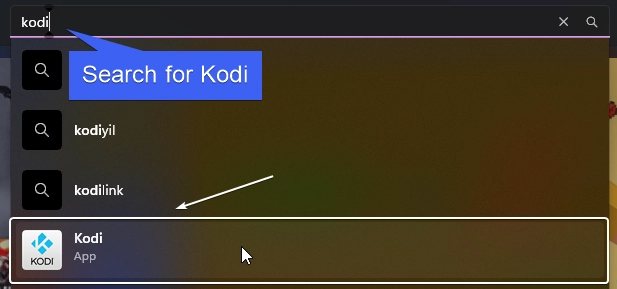 Search for Kodi Search for Kodi