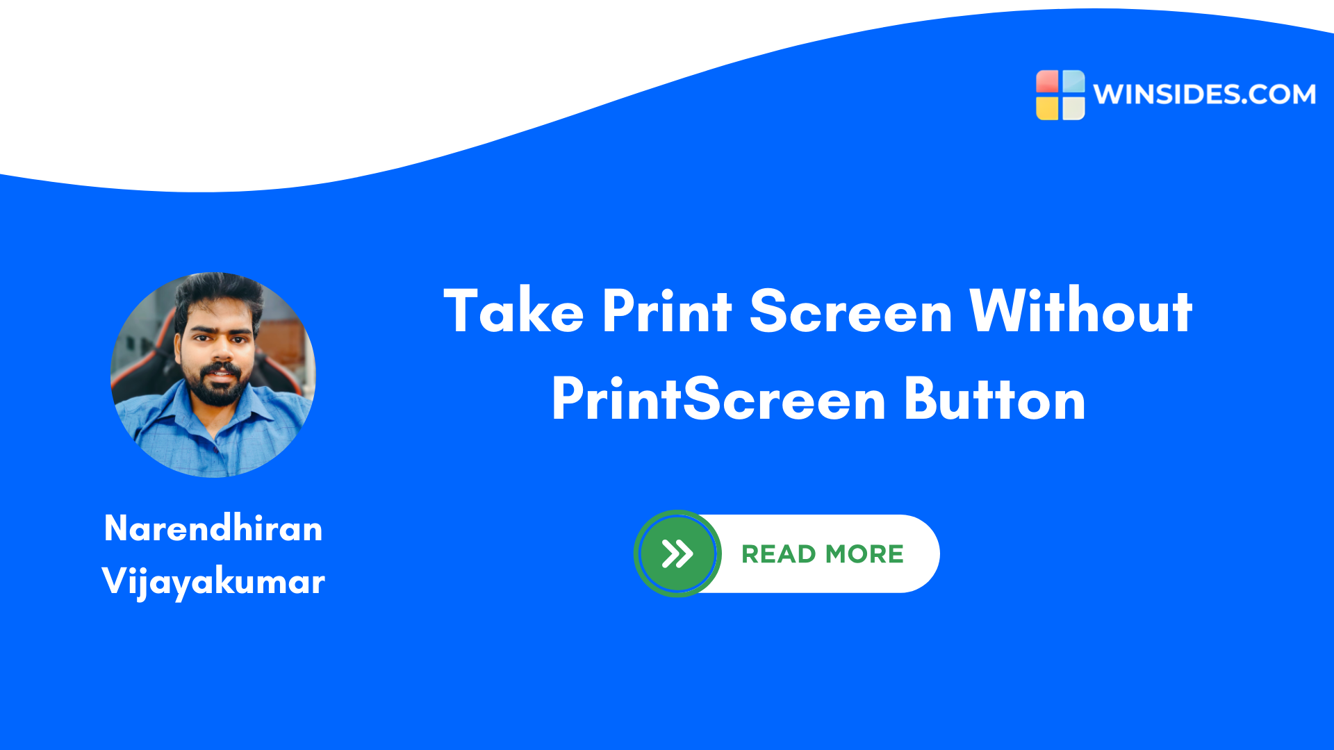 Take Print Screen Without PrintScreen Button