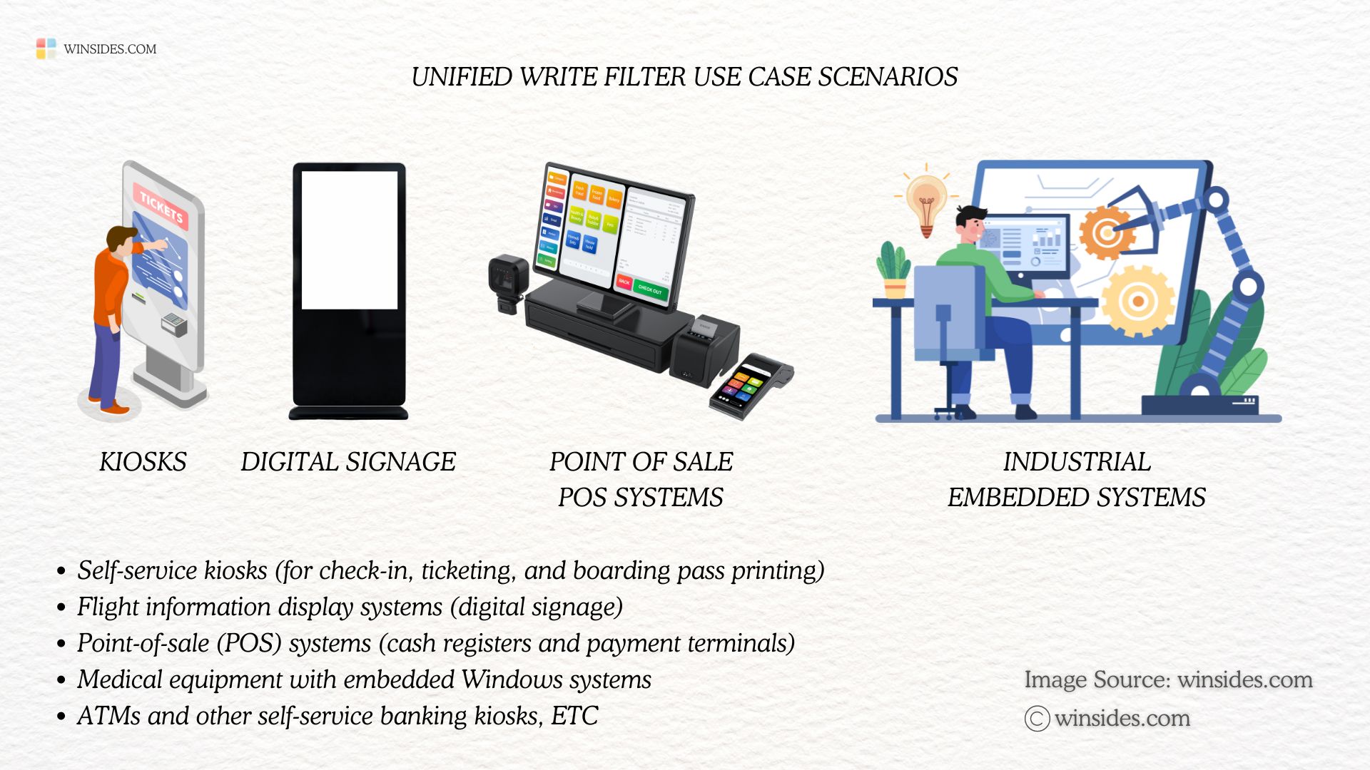 Uses of Unified Write Filter Uses of Unified Write Filter