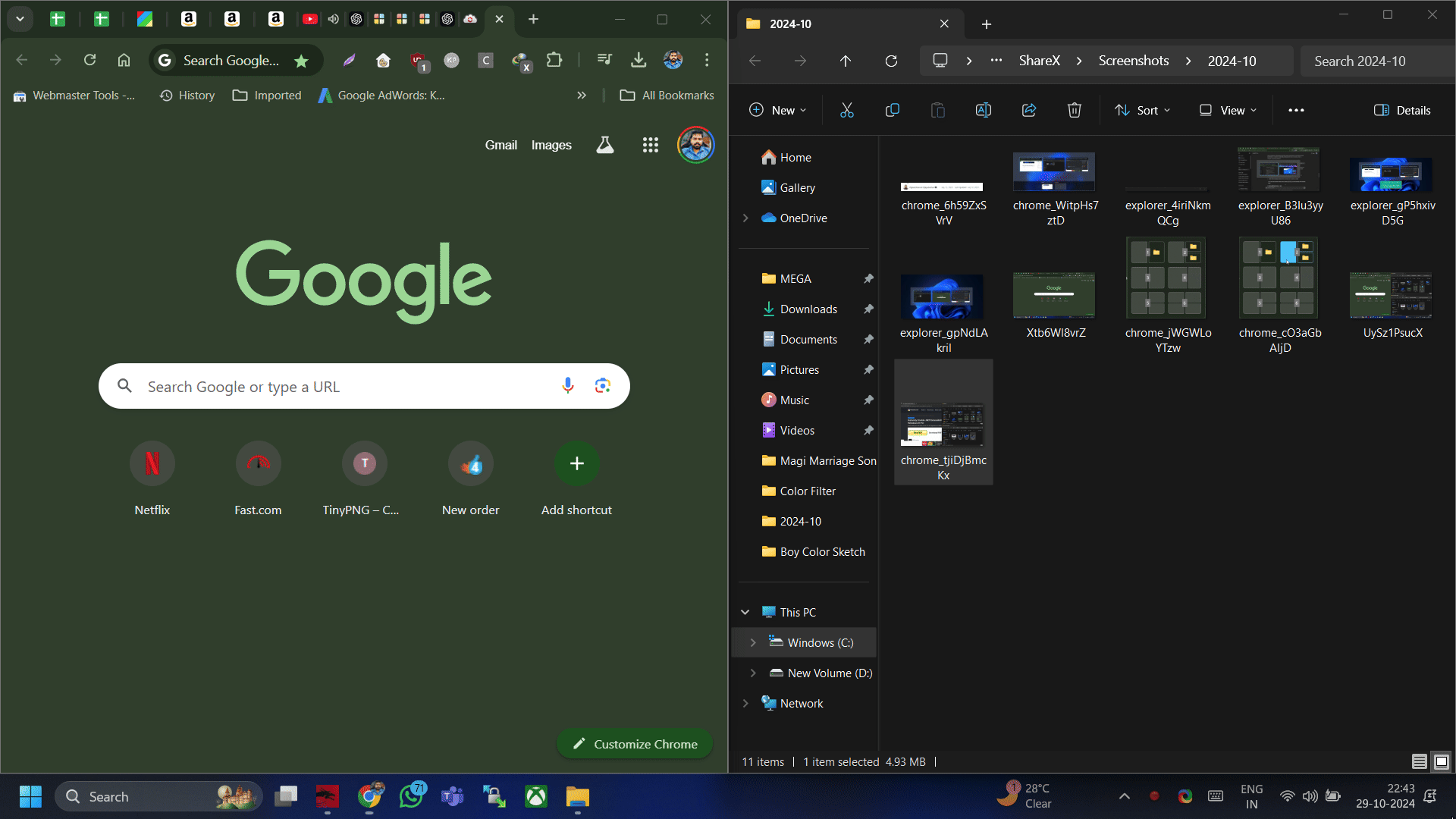 Switching between two desktop and accessing applications or windows Switching between two desktop and accessing applications or windows