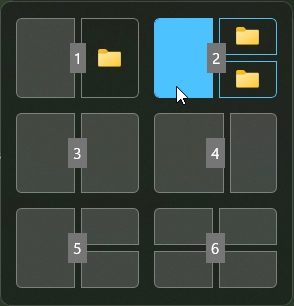 Choosing 2nd layout Choosing 2nd layout