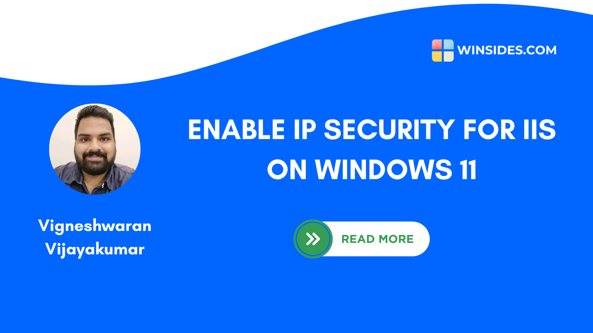 Enable IP Security for IIS on Windows 11