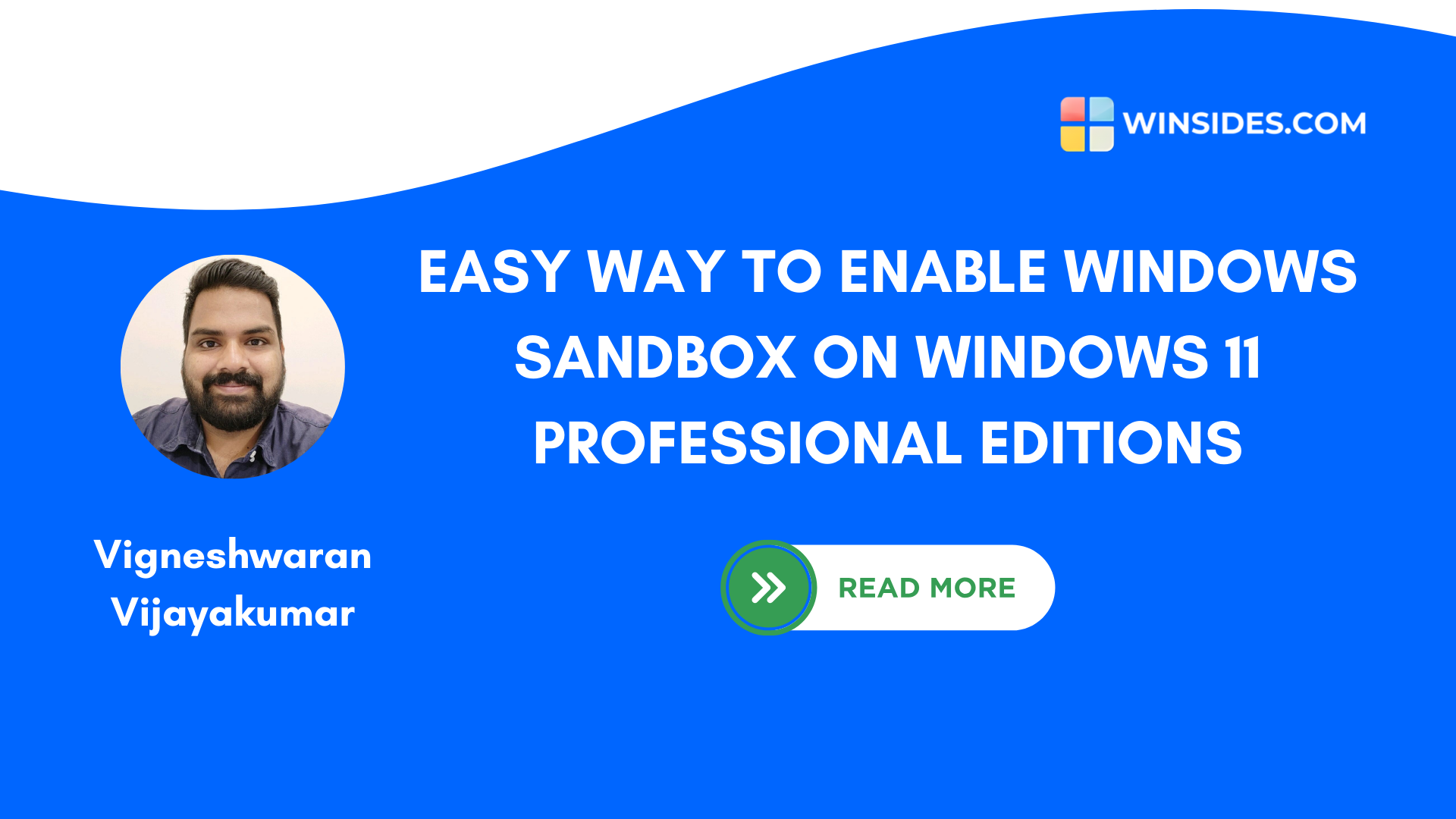 Enable Windows Sandbox on Windows 11 Professional Editions