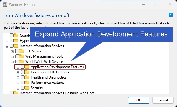 Expand Application Development features Expand Application Development features
