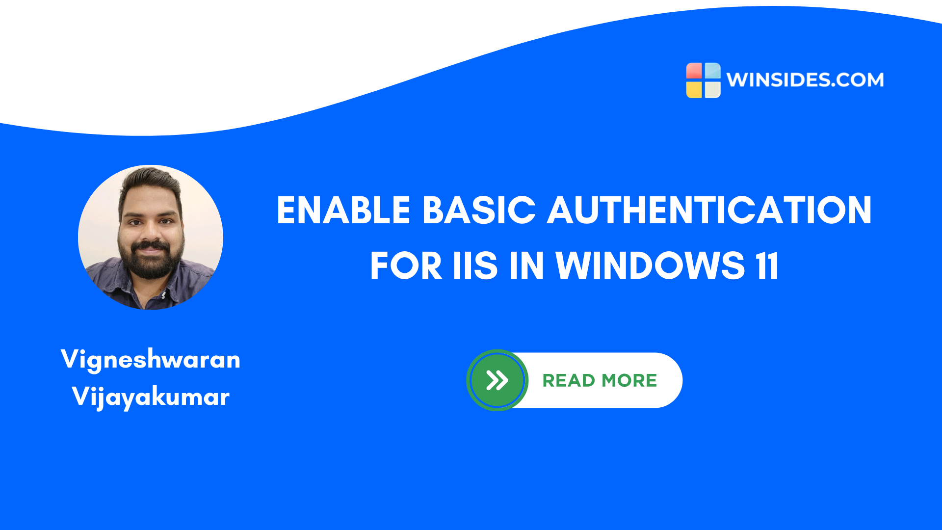 How to Enable Basic Authentication for IIS in Windows 11